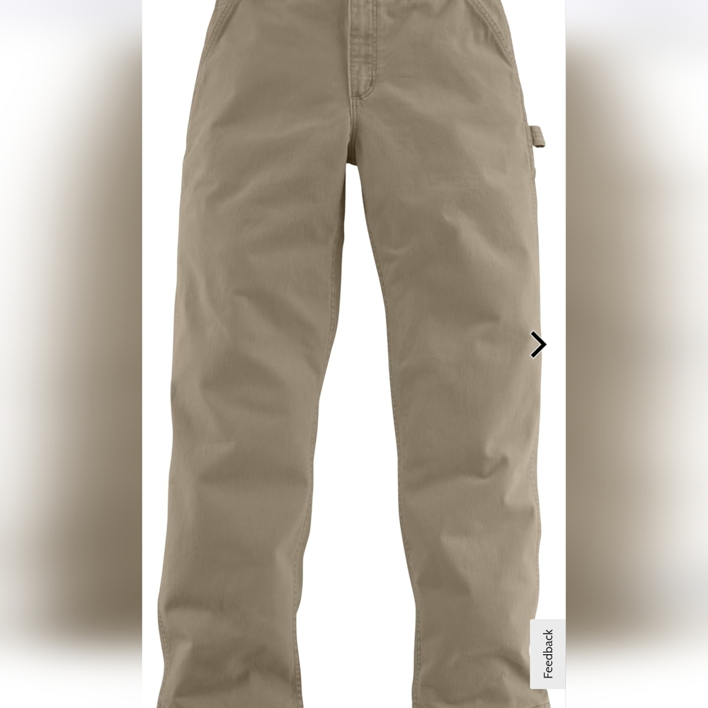 Carhartt Men's Relaxed Fit Khaki Chinos